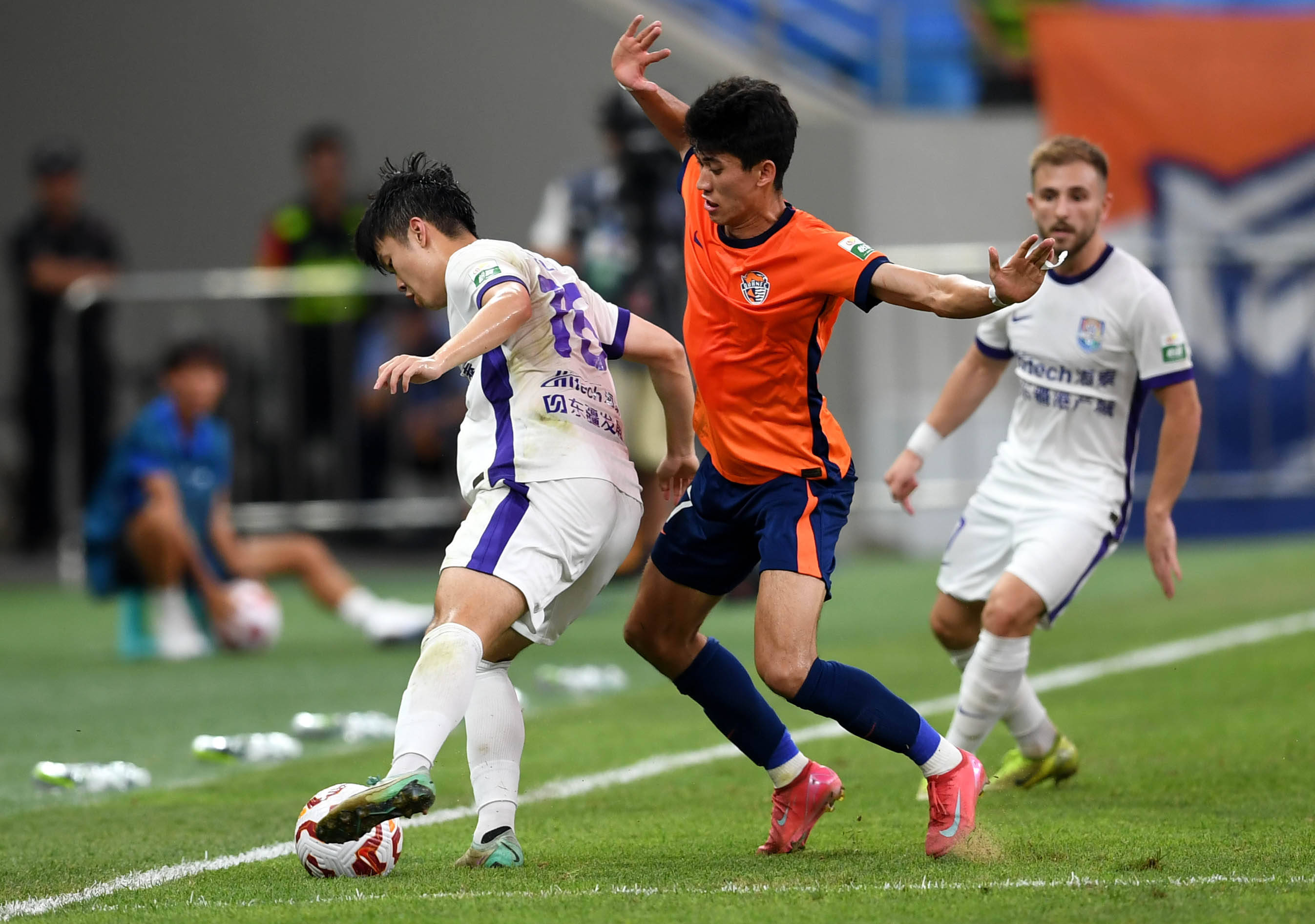 对阵强队时 对阵强队时